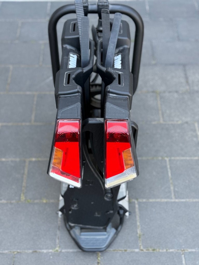 Thule Easyfold XT2 fietsdrager model 933, Auto diversen, Fietsendragers, Ophalen, 2 fietsen, Zo goed als nieuw, Trekhaakdrager