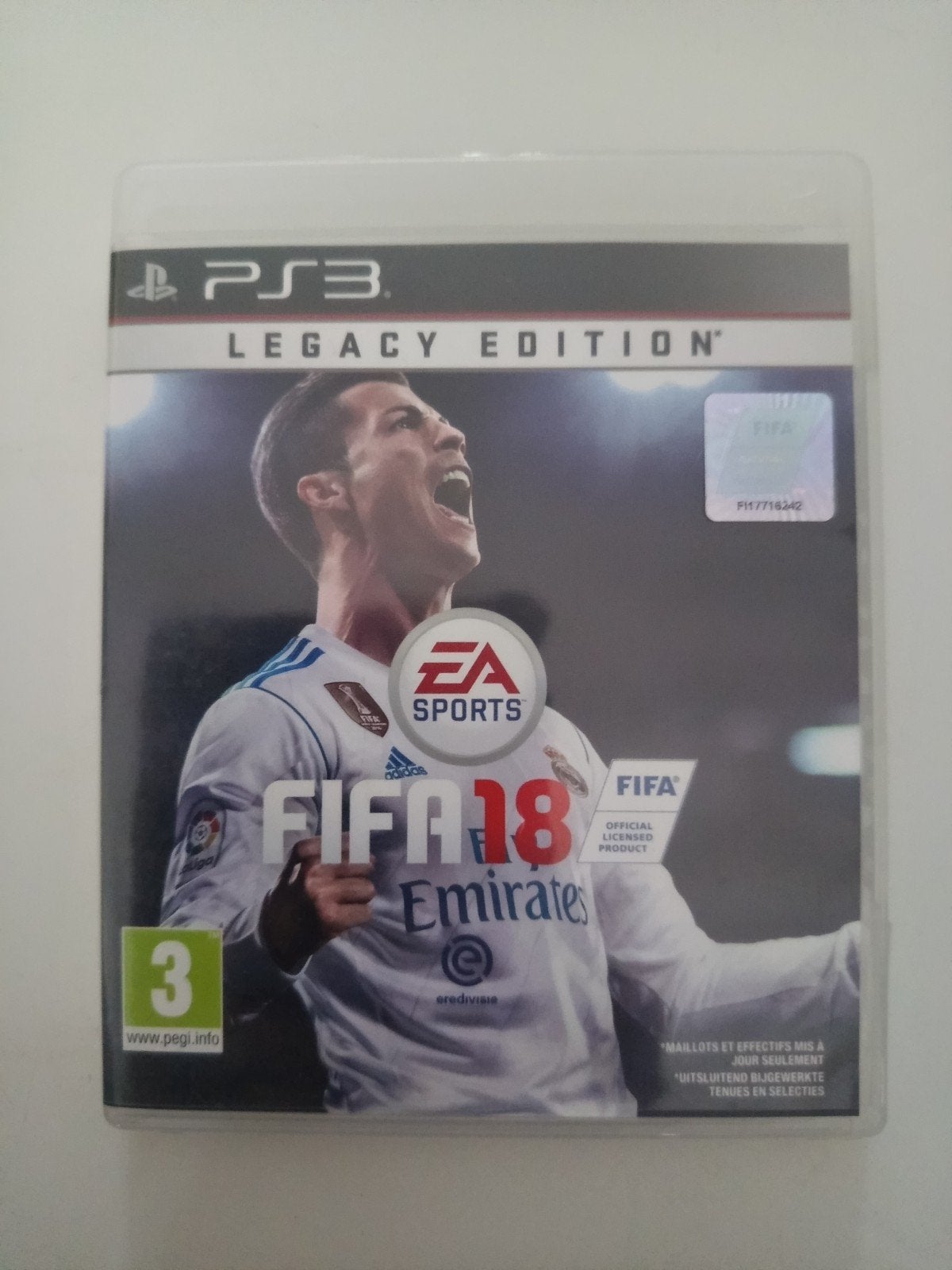 FIFA 18 ps3, Gebruikt, Verzenden, Sport, 3 spelers of meer