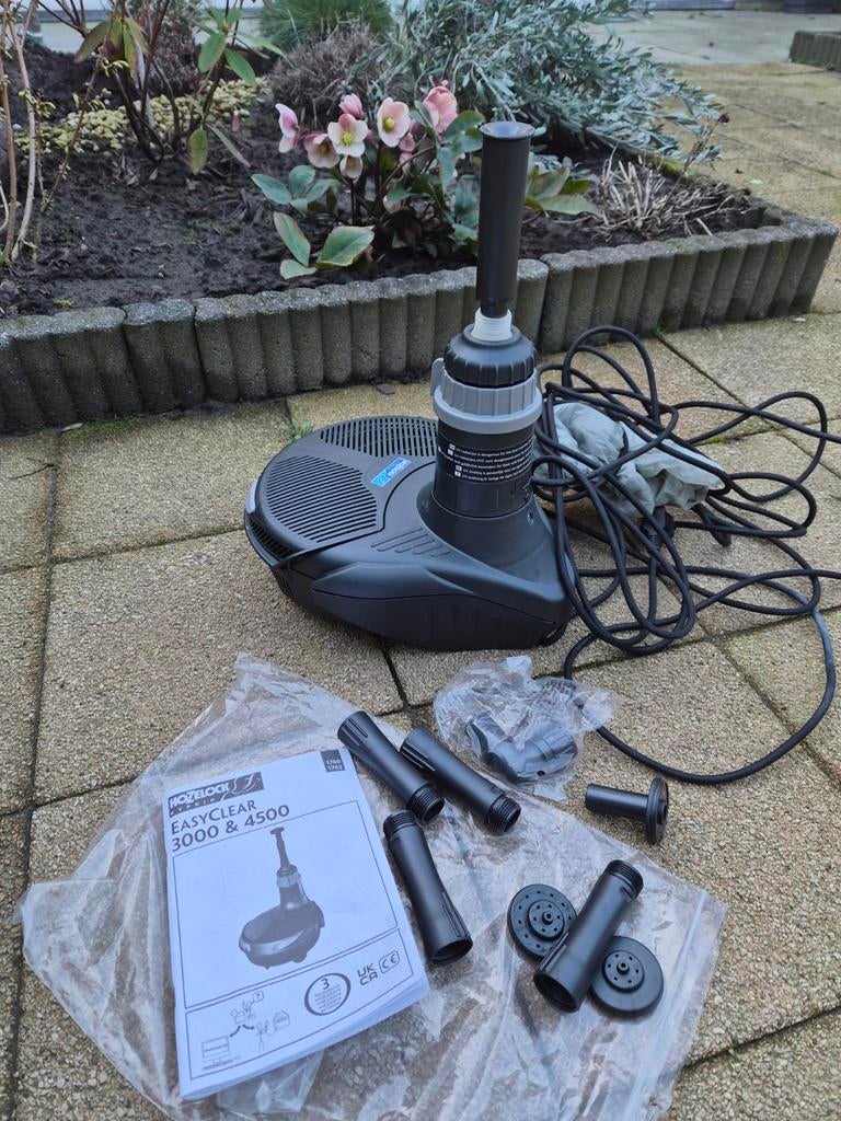 Hozelock EasyClear 3000 & 4500 Vijverfilter met UV en pomp, Tuin en Terras, Vijver-toebehoren, Ophalen, Gebruikt, Vijverfilter