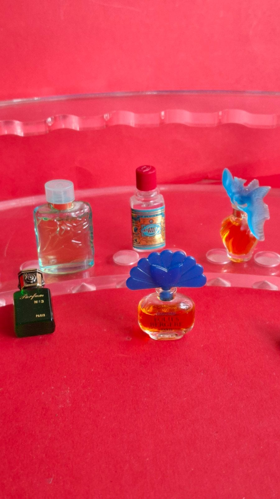 verschillende merken mini parfumflesjes, Verzenden, Miniatuur