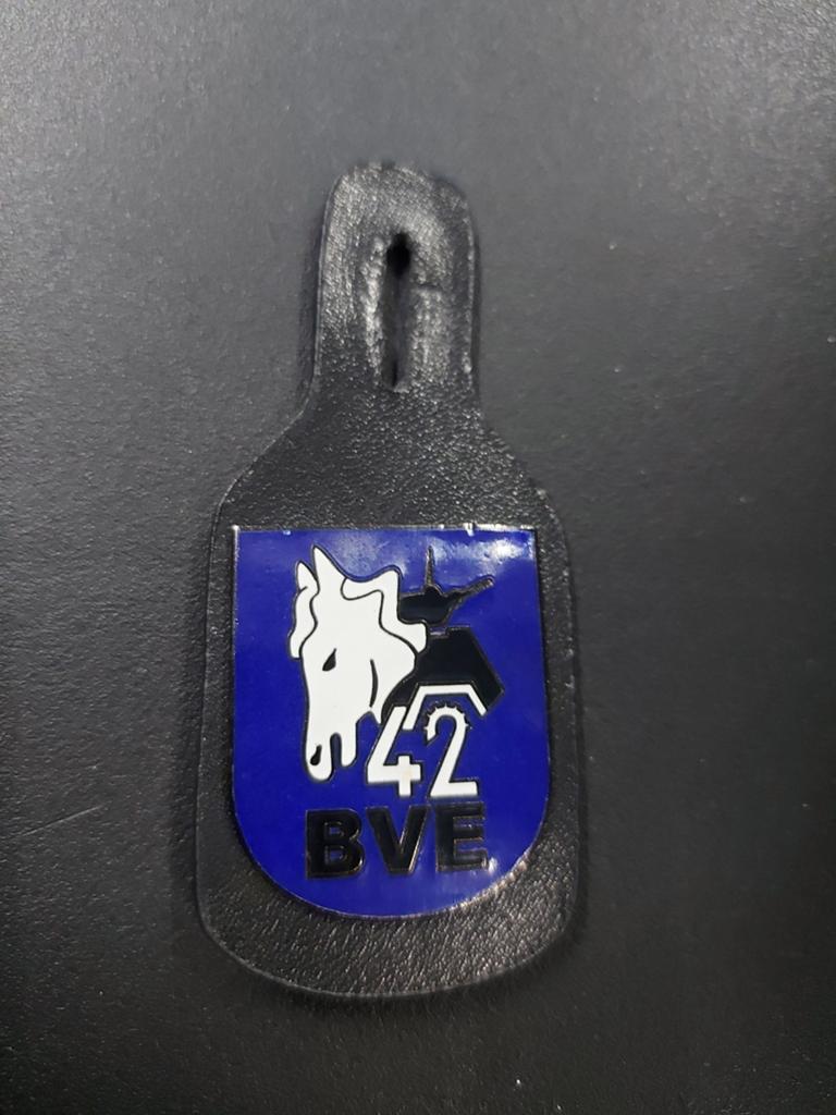 Borstzakhanger 42BVE, Ophalen of Verzenden, Landmacht, Nederland, Embleem of Badge