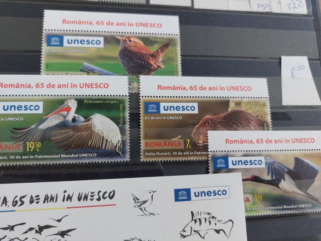 fauna,vogels  UNESCO  Roemenie, Verzenden, Postfris, Dier of Natuur