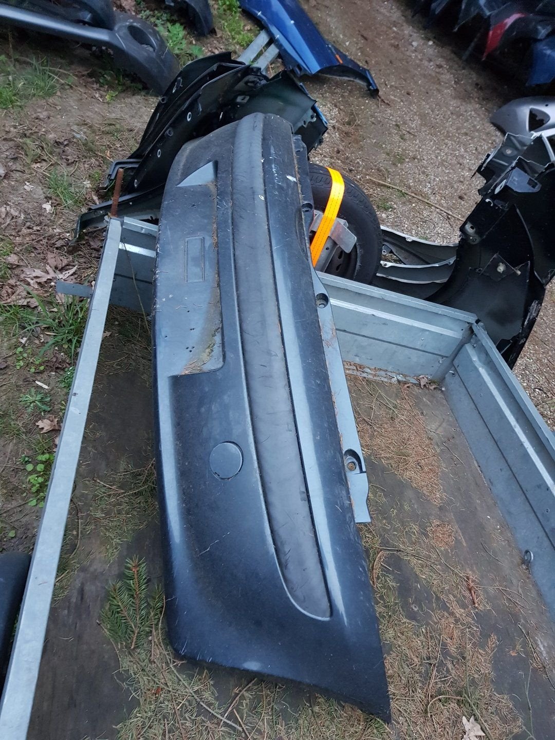 FIAT PUNTO ACHTERBUMPER BJ 99 TOT 2002, Gebruikt, -, -, Ophalen of Verzenden