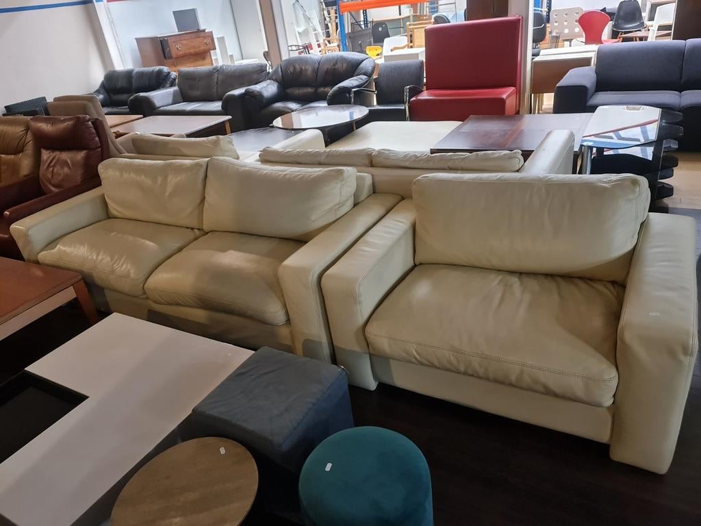 3 zits bank en loveseat, Huis en Inrichting, Ophalen