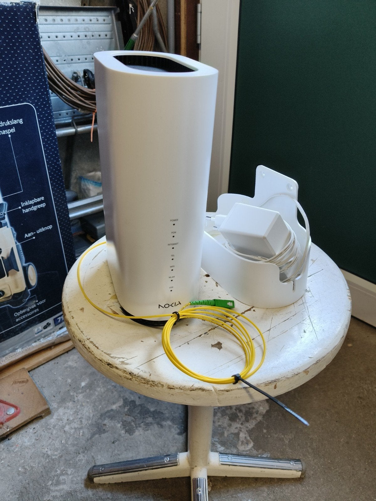 Nokia  xs-2426G-B glasvezel modem, Computers en Software, Ophalen of Verzenden