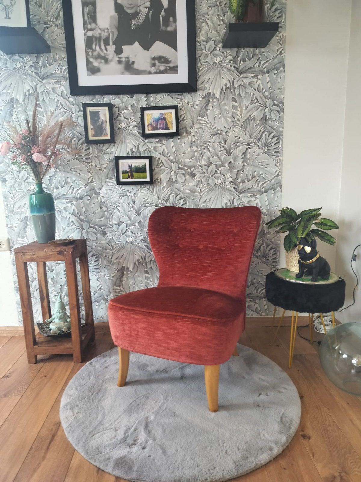 Artifort cocktail fauteuil vintage., Huis en Inrichting, Ophalen of Verzenden, Zo goed als nieuw, Minder dan 75 cm, 50 tot 75 cm
