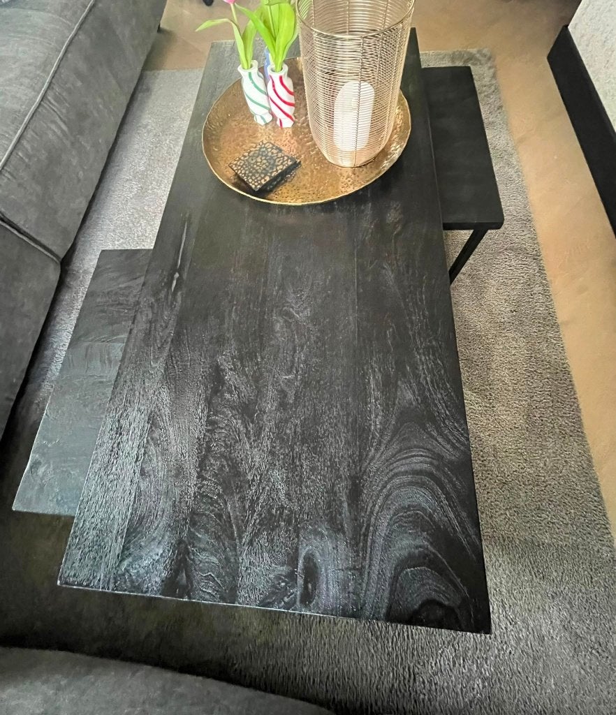 salon tafel, Gebruikt, 100 tot 150 cm, 50 tot 100 cm, Ophalen