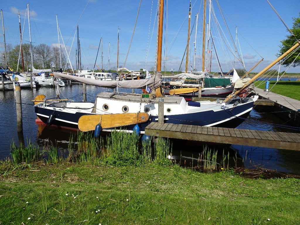 Huitema 900 Zeeschouw, veel aan verniieuwd recent!, Watersport en Boten, Platbodems, Ophalen, Gebruikt, Staal, Binnenboordmotor