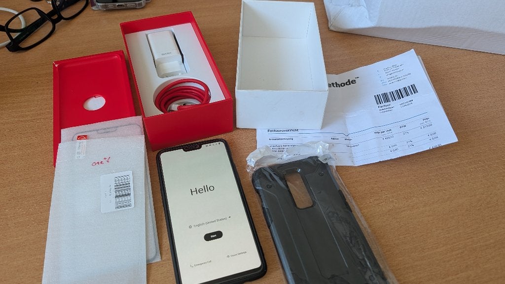 Smartphone 6GB + 64GB OnePlus 6 1+6, Gebruikt, Ophalen of Verzenden, Klassiek of Candybar, Zonder simlock