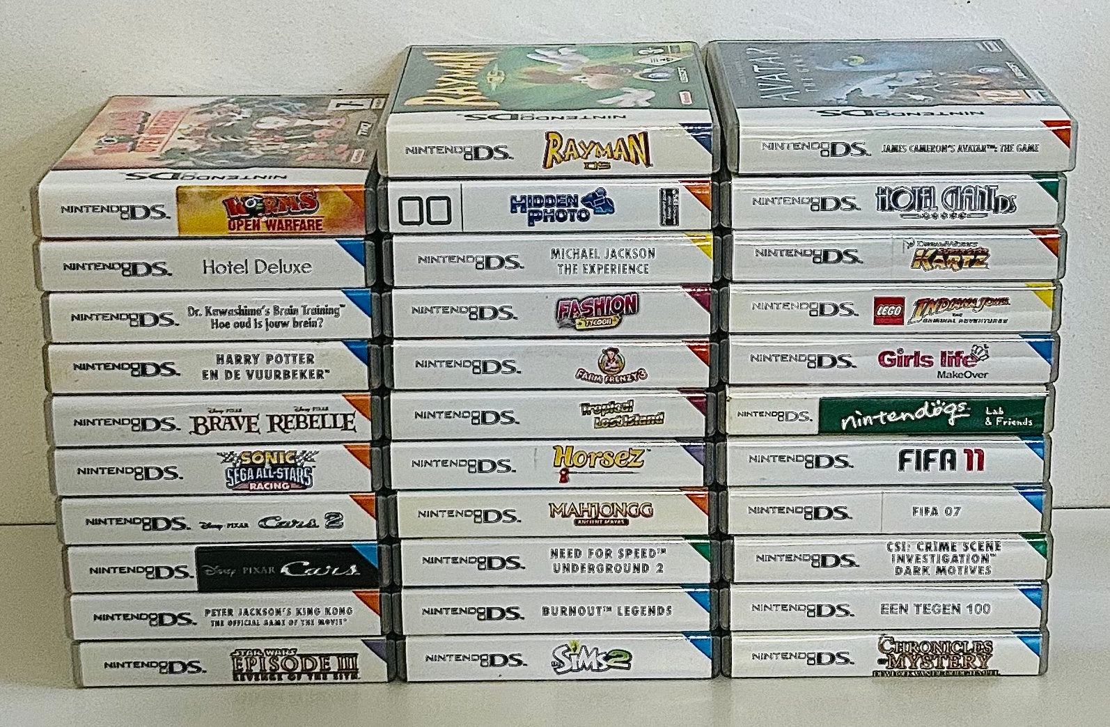 | 32 Stuks Nintendo DS Games |, Spelcomputers en Games, Games | Nintendo DS, Zo goed als nieuw, 1 speler, Vanaf 3 jaar, Ophalen of Verzenden