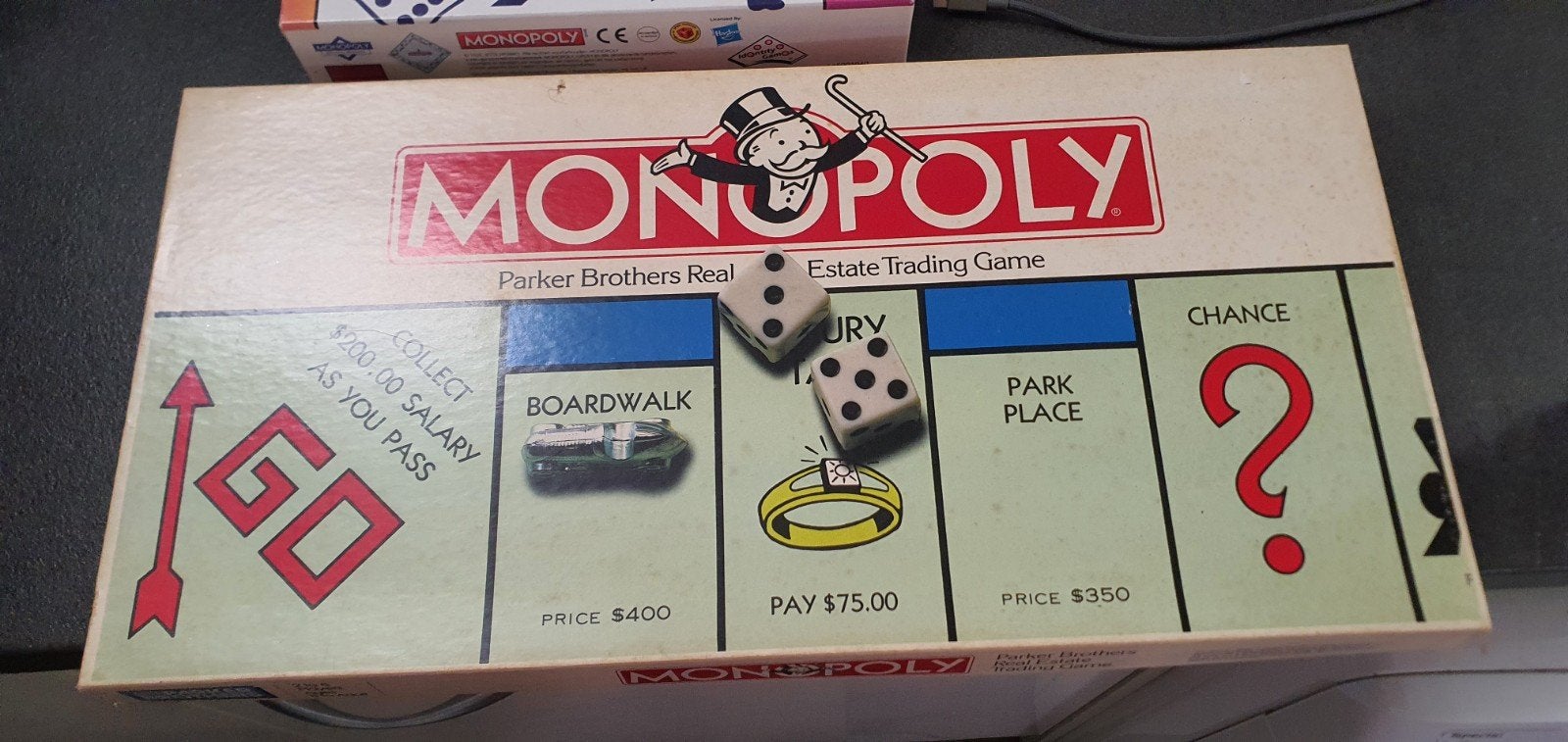 Monopoly Duel Masters Speciale Editie Bordspel, Drie of vier spelers, Ophalen of Verzenden, Gebruikt, Parker
