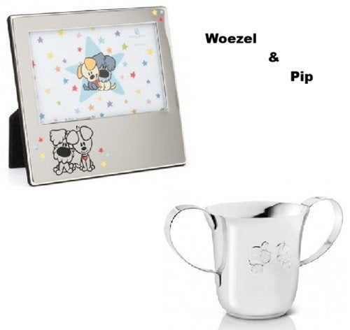 Woezel en Pip beker of fotolijst Nieuw, Verzenden, Nieuw