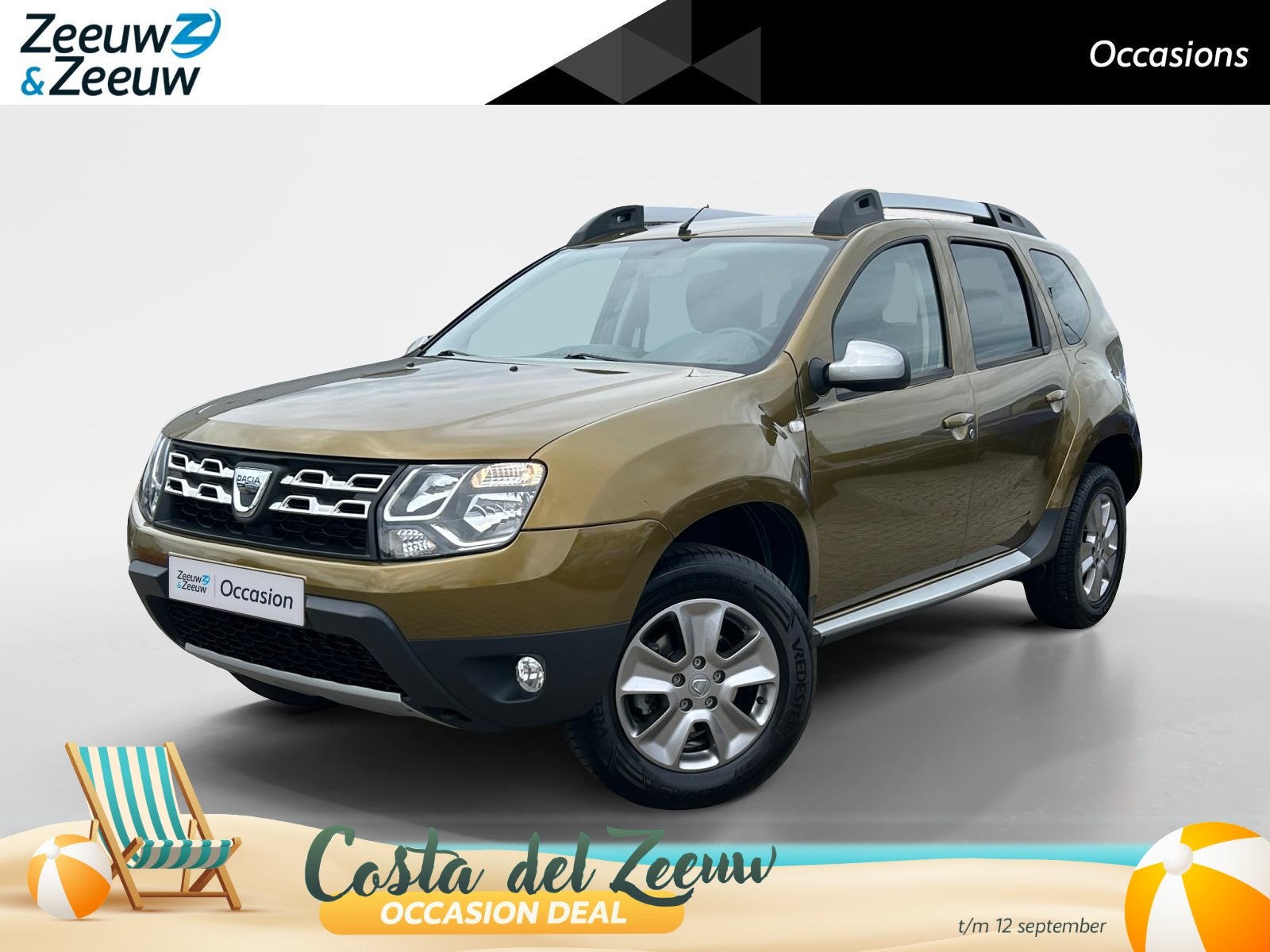 Dacia Duster 1.2 TCe 4x2 Lauréate |Trekhaak| lage Kmst| Air, Auto's, Dacia, Voorwielaandrijving, Gebruikt, Euro 6, 635 kg