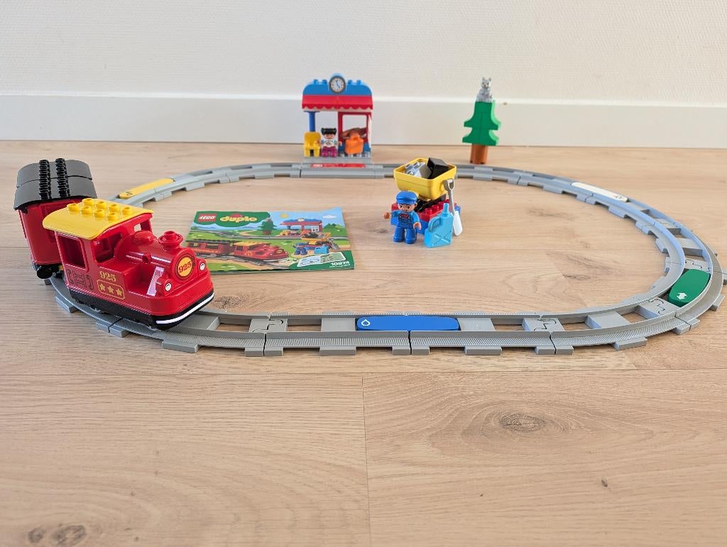 ZGAN en compleet! LEGO 10874 Duplo Stoomtrein, Overige thema's, Ophalen of Verzenden, Duplo, Complete set