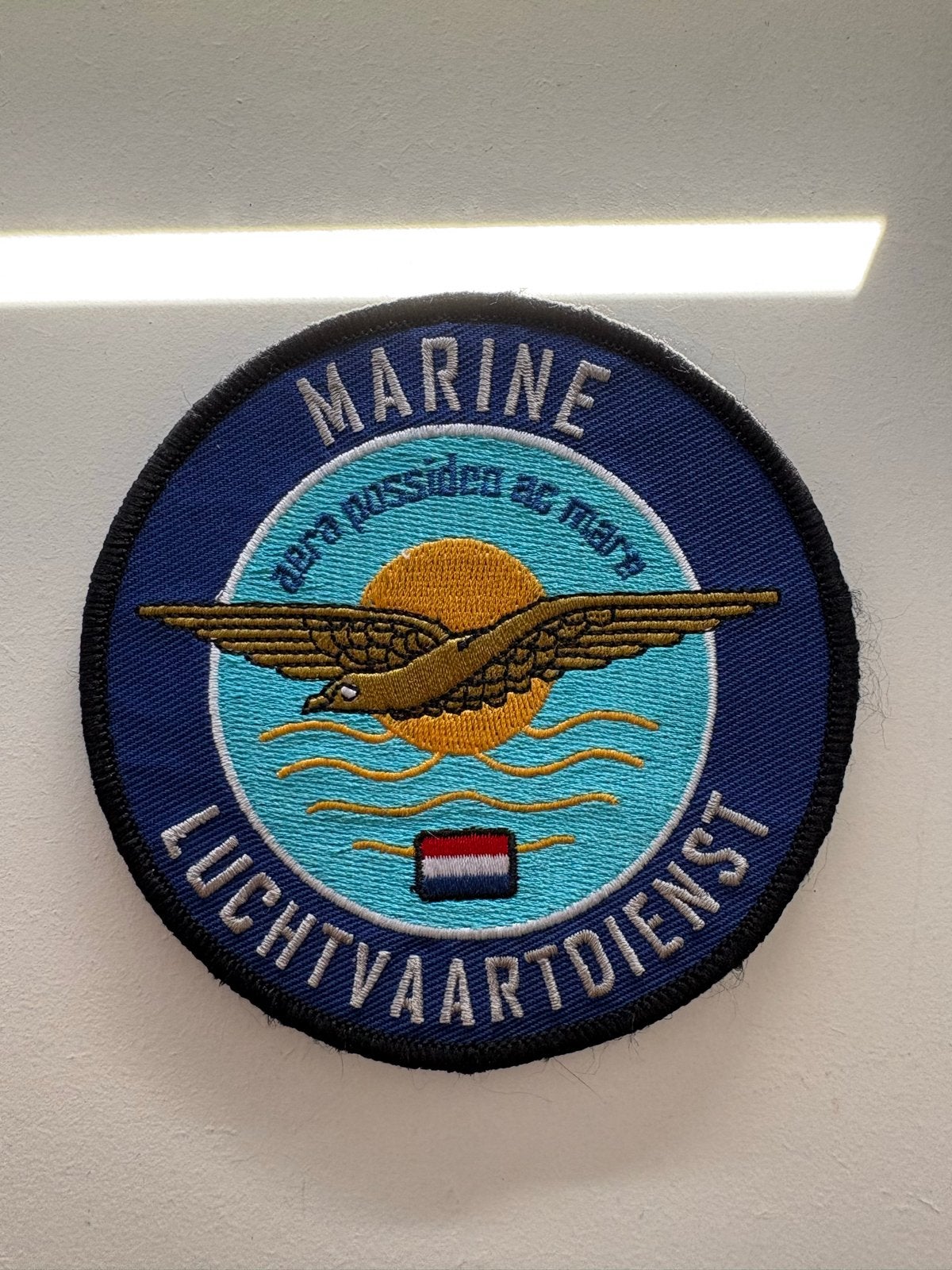 Marine Luchtvaartdienst patch, Verzenden, Marine, Nederland, Embleem of Badge