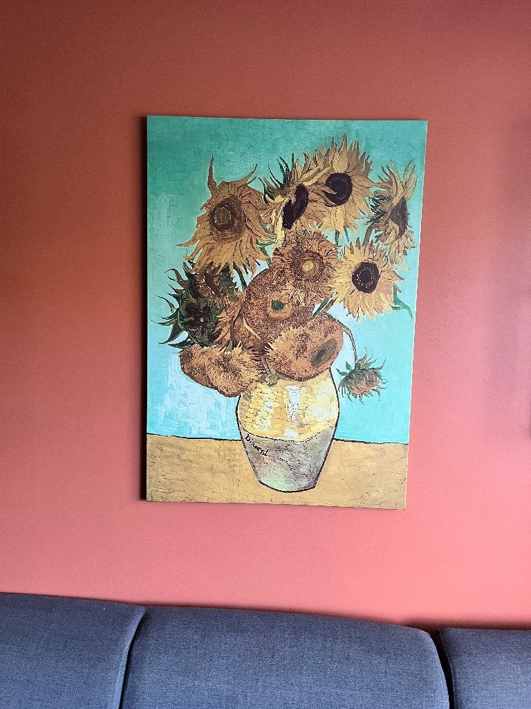 Van Gogh Ikea canvas, Ophalen, 50 – 75, Zo goed als nieuw, Schilderij