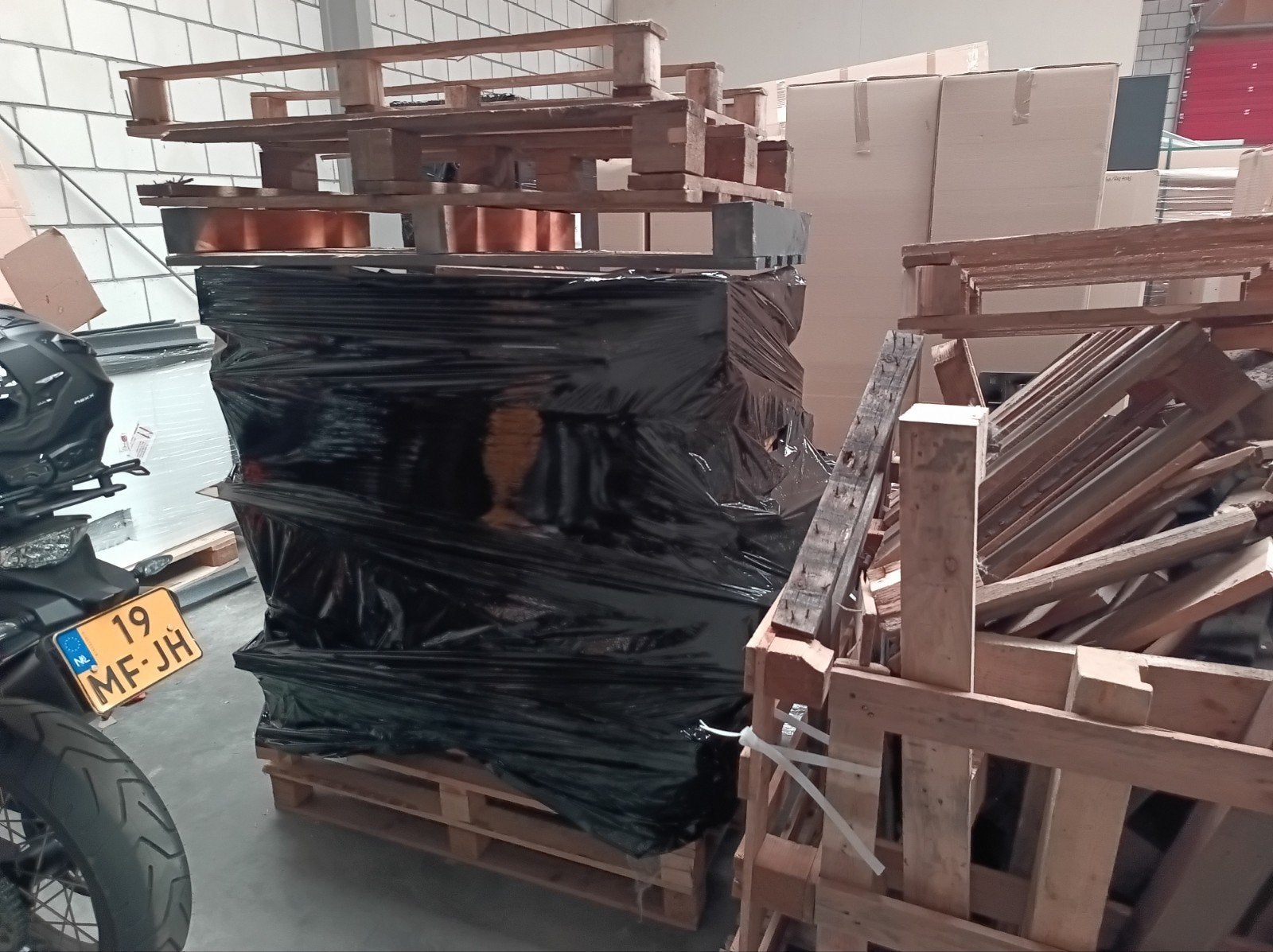 Gratis brandhout voor allesbranders - 2 pallets, Ophalen