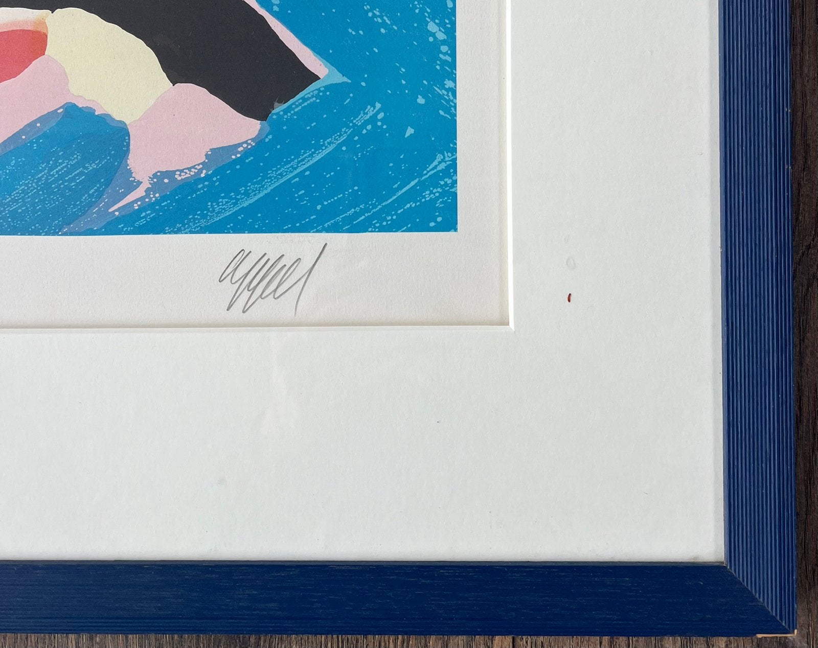 Karel Appel, fraaie litho, handgesigneerd en genummerd, Ophalen
