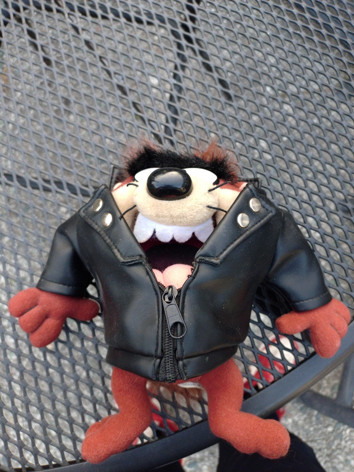 Originele Looney Tunes Taz Tasmanian Devil knuffel, Ophalen of Verzenden, Looney Tunes, Zo goed als nieuw, Overige typen
