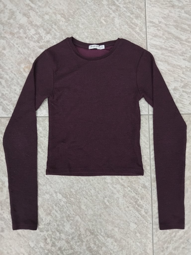 Stradivarius naveltruitje paars maat XS trui, Paars, Ophalen of Verzenden, Zo goed als nieuw, Maat 34 (XS) of kleiner