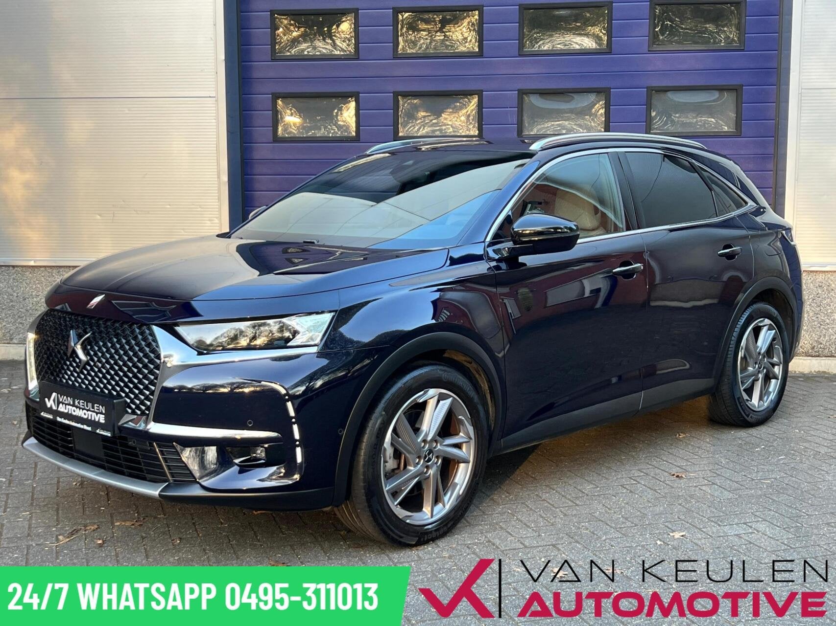 Ds 7 Crossback E-Tense 4x4 Grand Chic PHEV 300 PK Luxe !, Auto's, Automaat, 1800 kg, Gebruikt, 4 cilinders