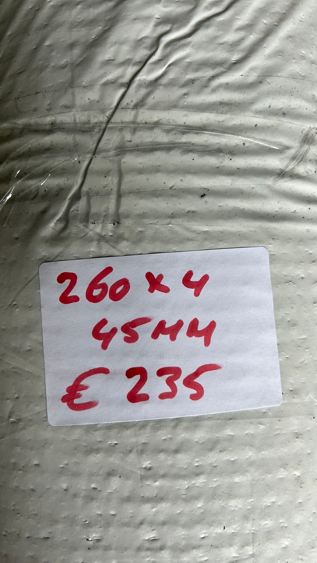 Kunstgras 45mm 2,60x4, Ophalen, Nieuw, 10 tot 20 m², Kunstgras