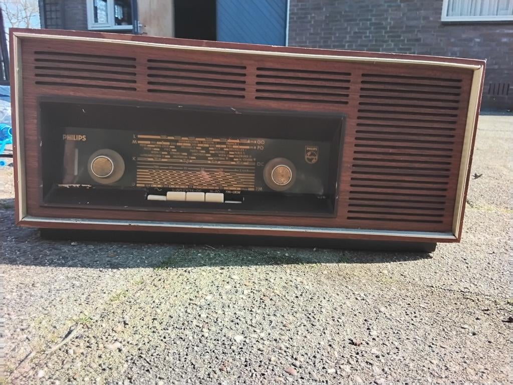 Radio +/- 70 jaar oud, Antiek en Kunst, Ophalen