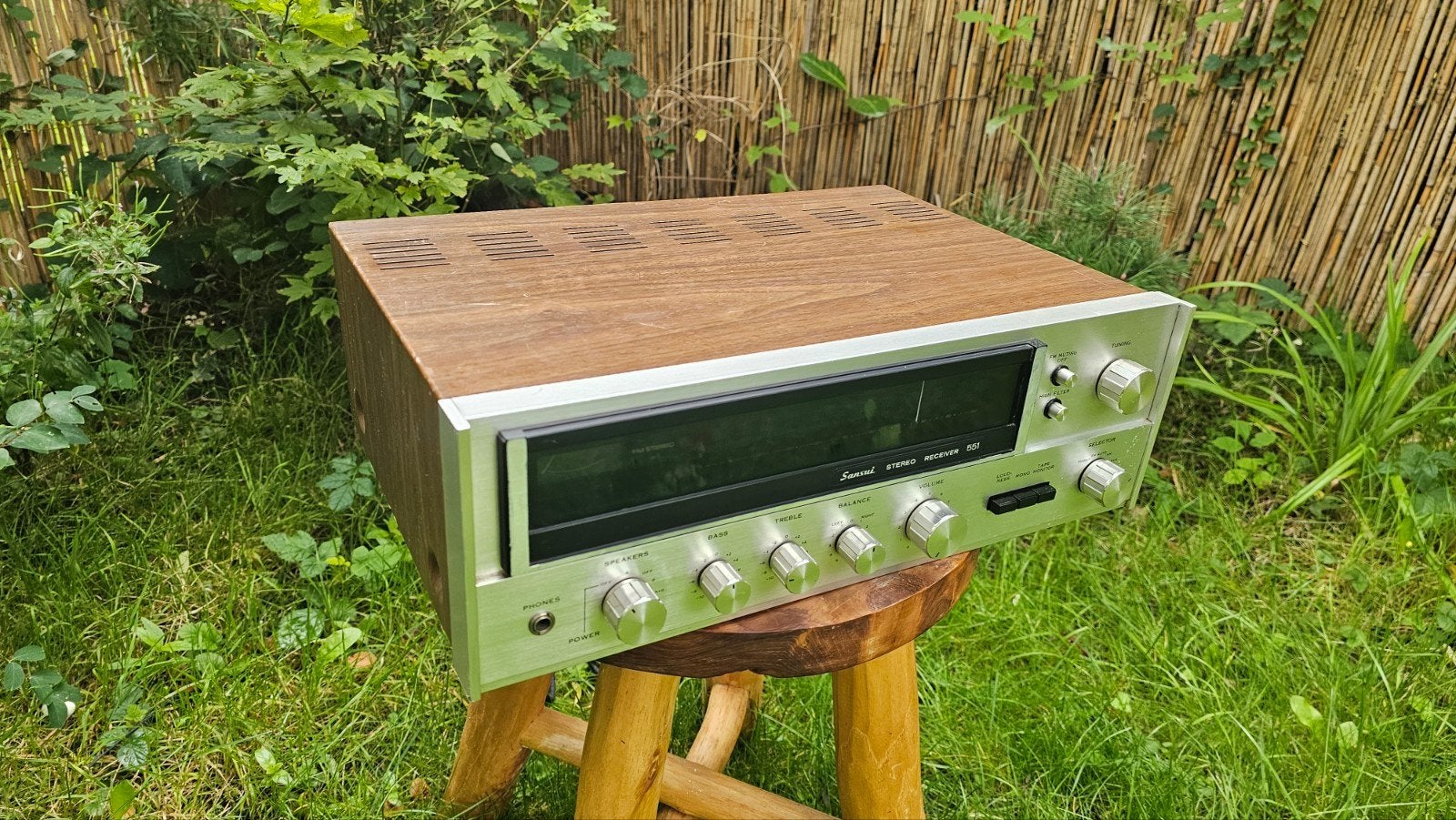 Sansui 551 !Sansuicorner upgraded!, Ophalen of Verzenden, Refurbished, Stereo, Minder dan 60 watt