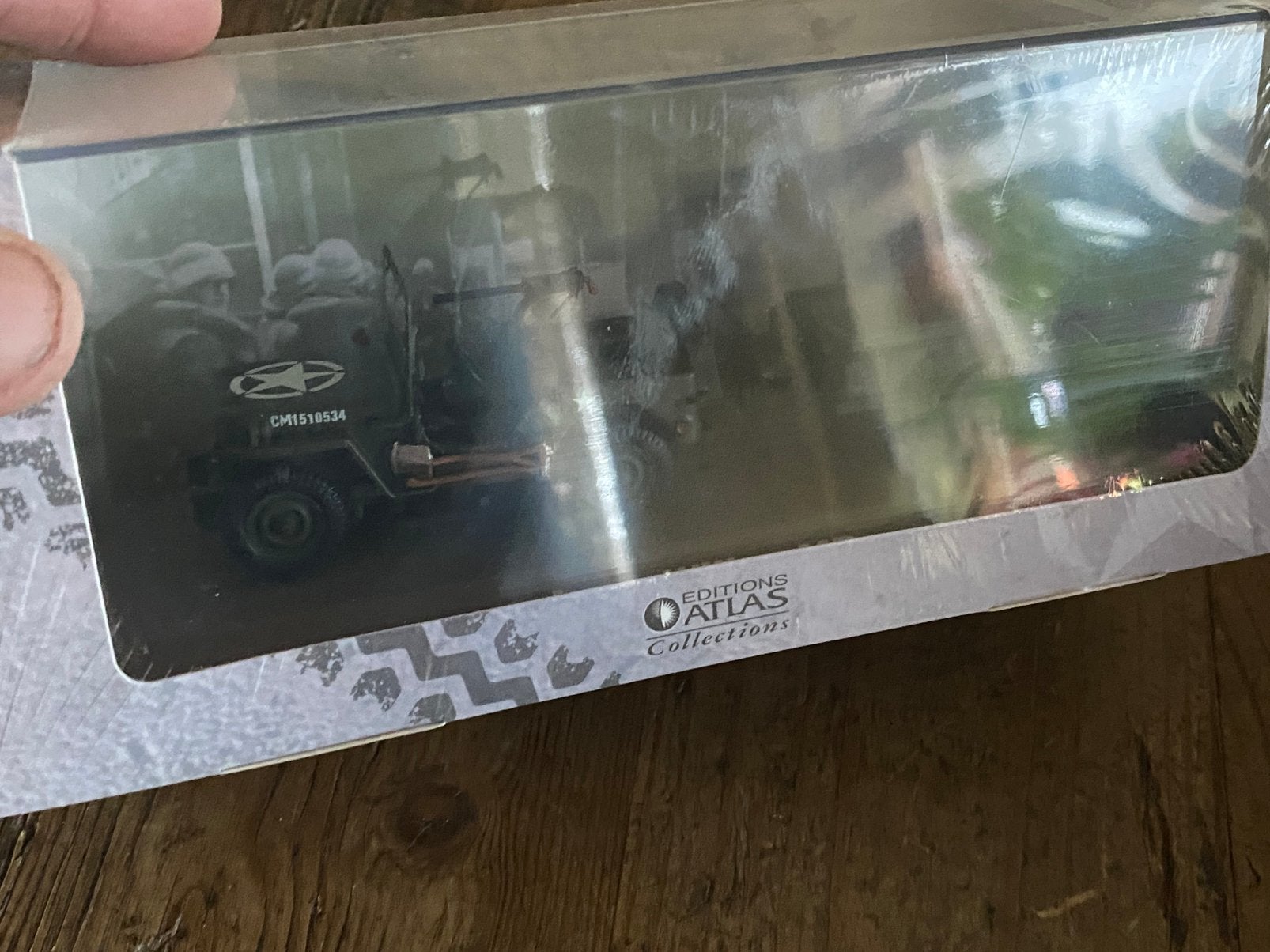 Willys Jeep MB “Atlas Collections”, Ophalen of Verzenden, Nieuw, Auto, Overige merken