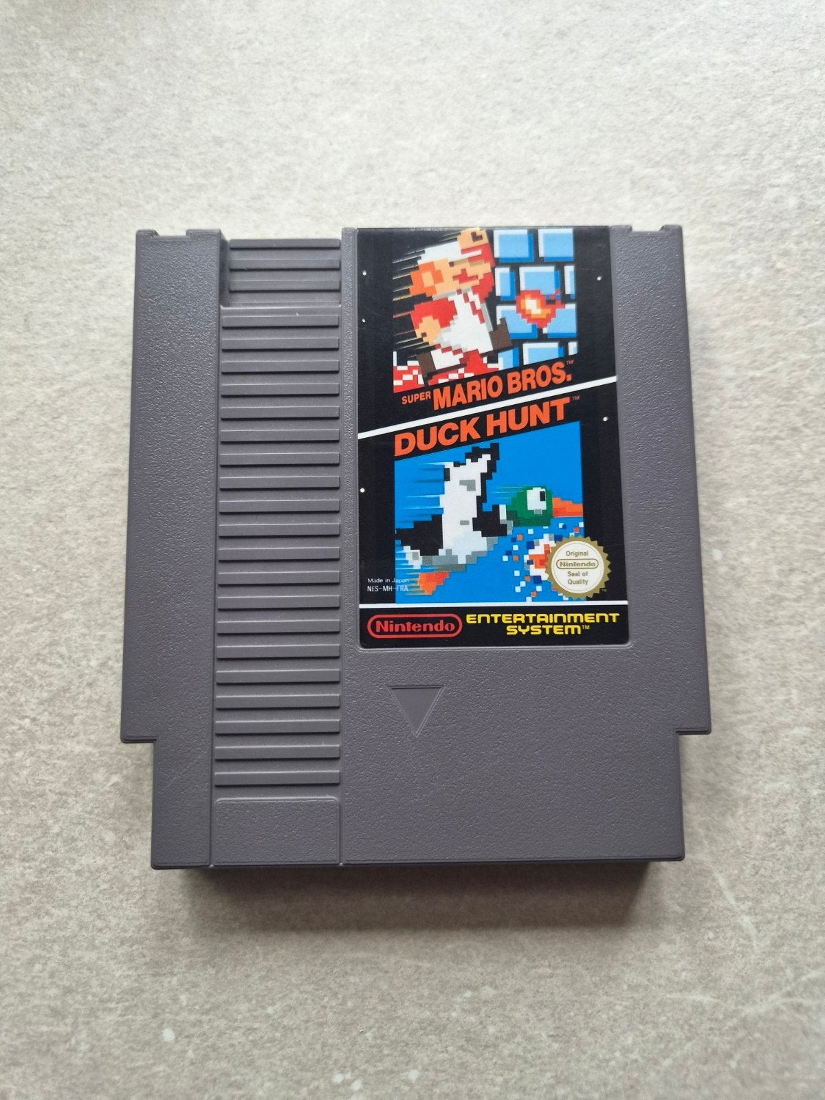 Super Mario Bros. / Duck Hunt NES (Nintendo 1985) (2), Spelcomputers en Games, Games | Nintendo NES, Gebruikt, 1 speler, Eén computer