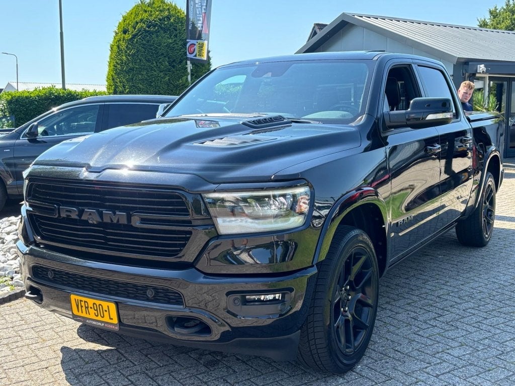 Dodge Ram 1500 5.7 V8 4X4 Dubbel Cabine Zwart 2020 MARGE Bla, Gebruikt, 5654 cc, Zwart, Origineel Nederlands