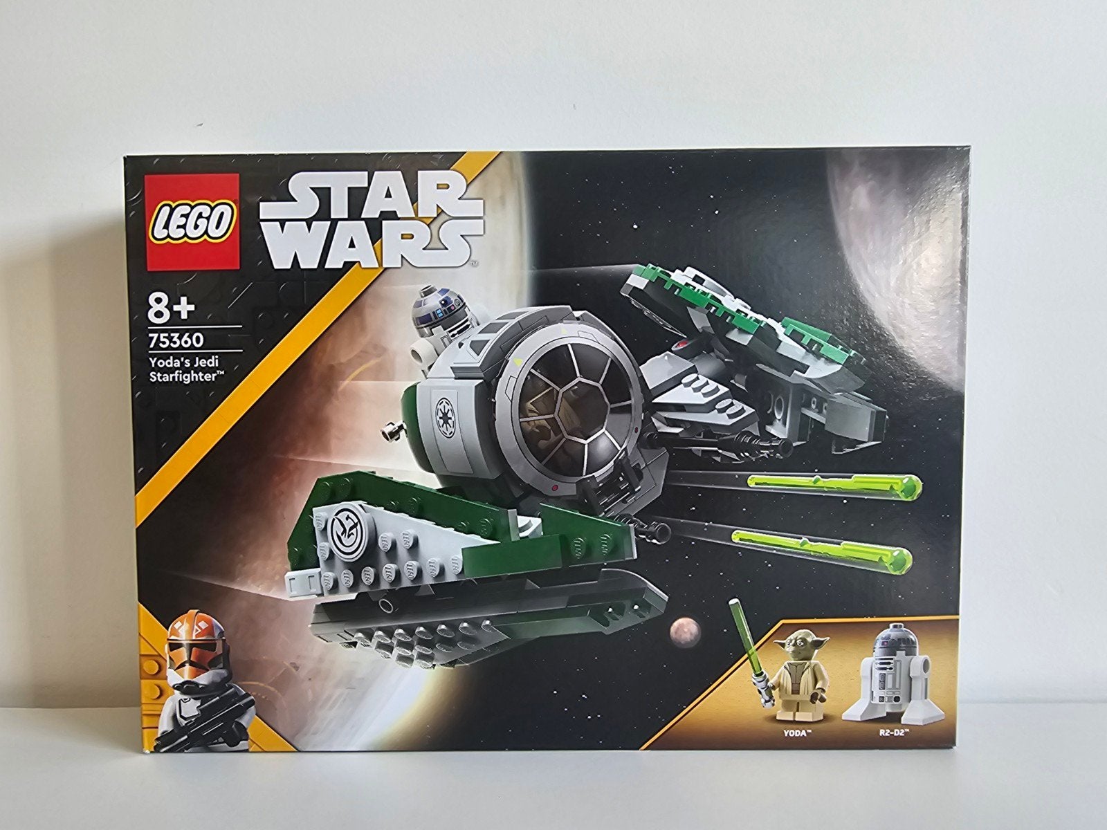 LEGO Star Wars 75360 Yoda's Jedi Starfighter Nieuw&Verzegel, Ophalen of Verzenden