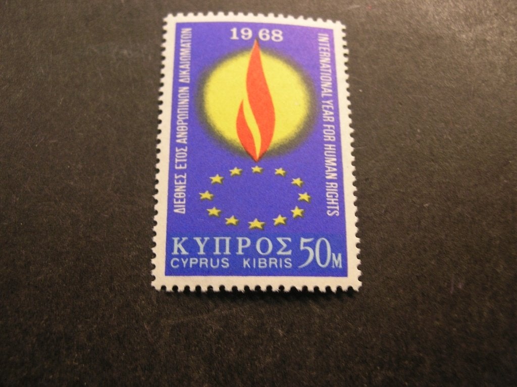 Cept/Verenigd Europa Cyprus 1968 meeloper, Verzenden, Overige landen, Postfris