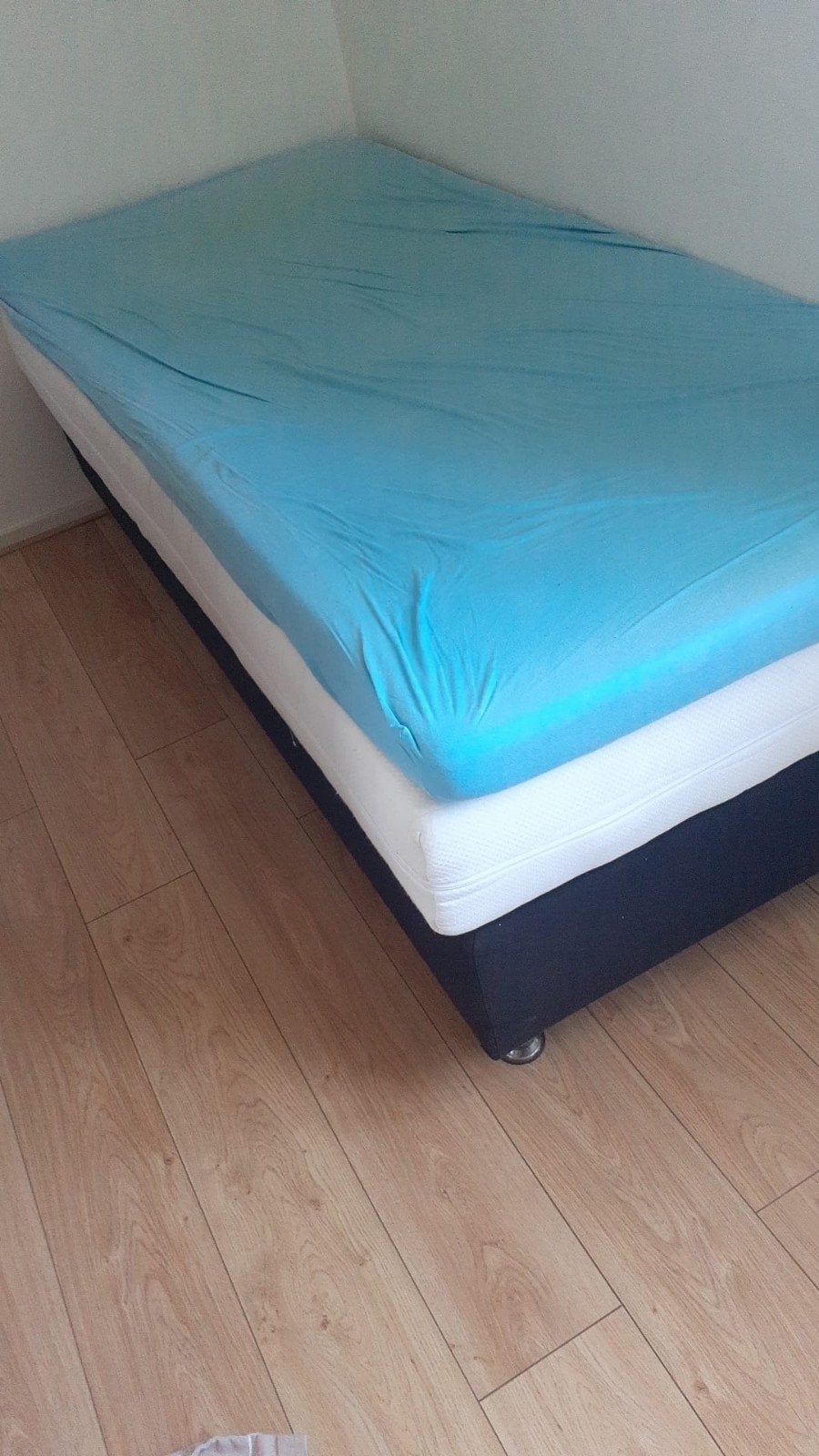 Bed en kast, Huis en Inrichting, Slaapkamer | Waterbedden, Ophalen, Eenpersoons, 200 cm, 90 cm