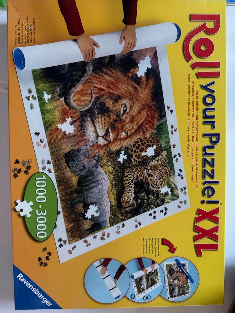 Ravensburger Roll your Puzzle XXL (max. 3000 stukjes), Ophalen, Meer dan 1500 stukjes, Zo goed als nieuw, Overige typen