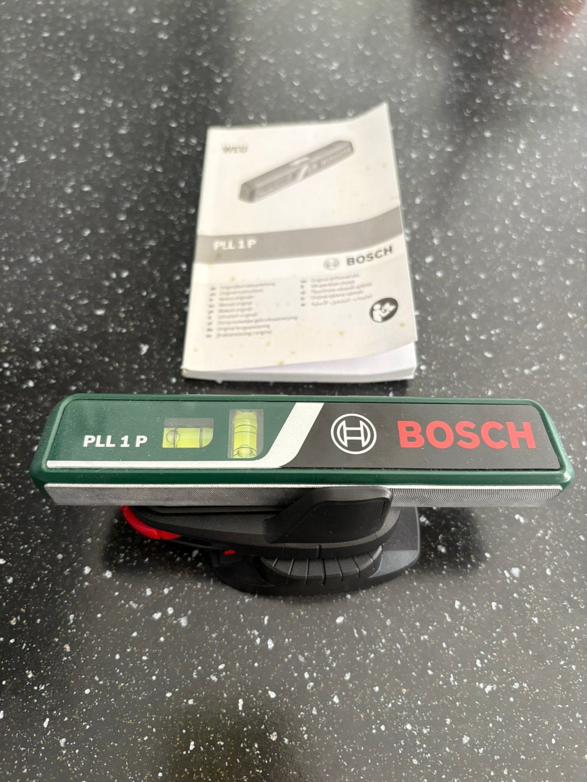 Bosch lijn puntlaser PLL1P, Doe-het-zelf en Verbouw, Ophalen of Verzenden, Gebruikt