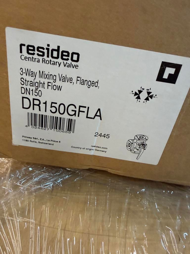 Resideo 3-way mixing valve / 3-weg mengklep DR150, Ophalen of Verzenden, Nieuw, Koper of Messing