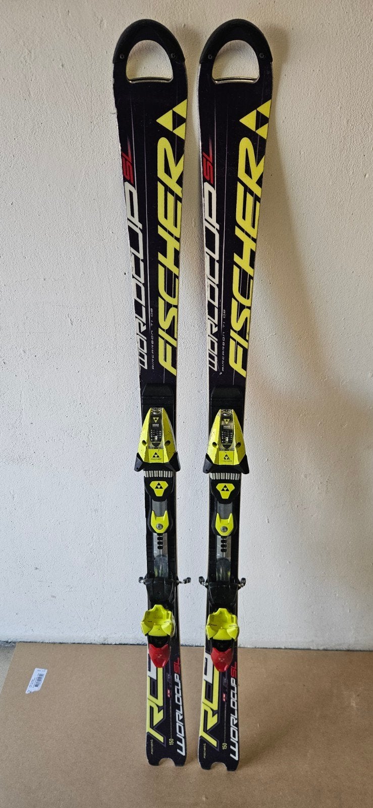 ZGAN Worldcup SL 150 cm Wedstrijd Slalomski gewaxt gesle(20), Sport en Fitness, 140 tot 160 cm, Fischer, Ophalen of Verzenden