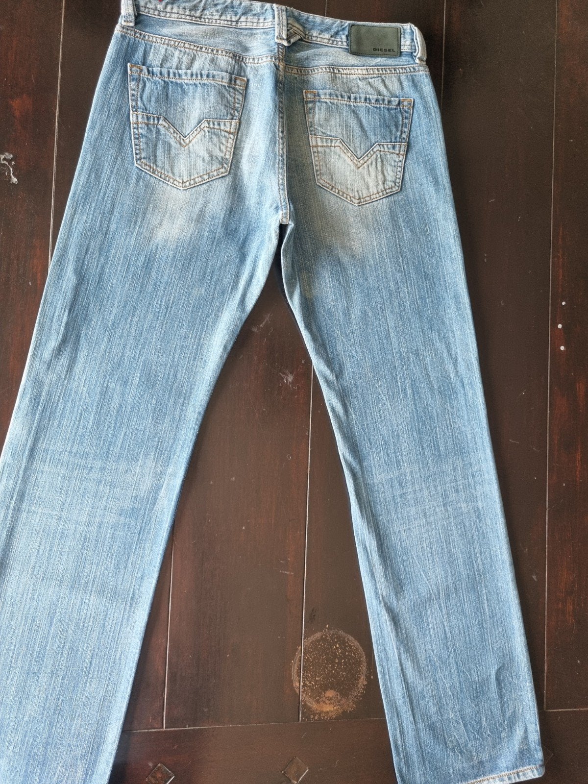 ZGAN CLASSIC DIESEL LARKEE REGULAR STRAIGHT JEANS SIZE 32/32, Kleding | Heren, Diesel, Blauw, W32 (confectie 46) of kleiner, Ophalen of Verzenden