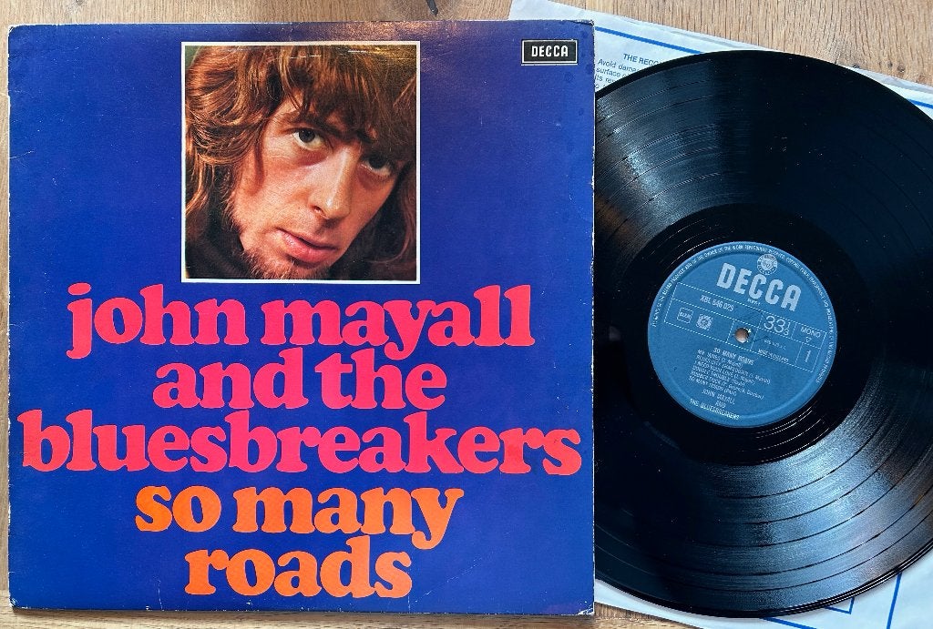 JOHN MAYALL & BLUESBREAKERS - So many roads ( LP ), LP, Blues Rock, Originele persing, Ophalen of Verzenden