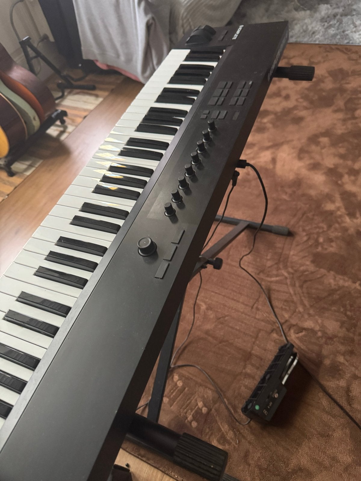 Native Instruments Komplete Kontrol A61 MIDI Keyboard, Overige merken, 88 toetsen, Ophalen of Verzenden, Zo goed als nieuw