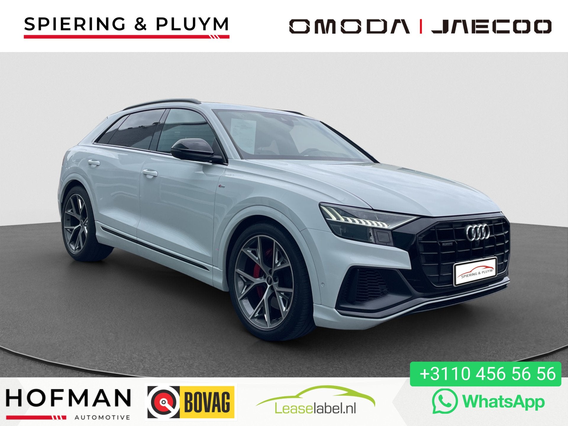 Audi Q8 60 TFSI e quattro S-Line Competition HUD Stoel Mem., Automaat, Dealer onderhouden, Zwart, 2995 cc