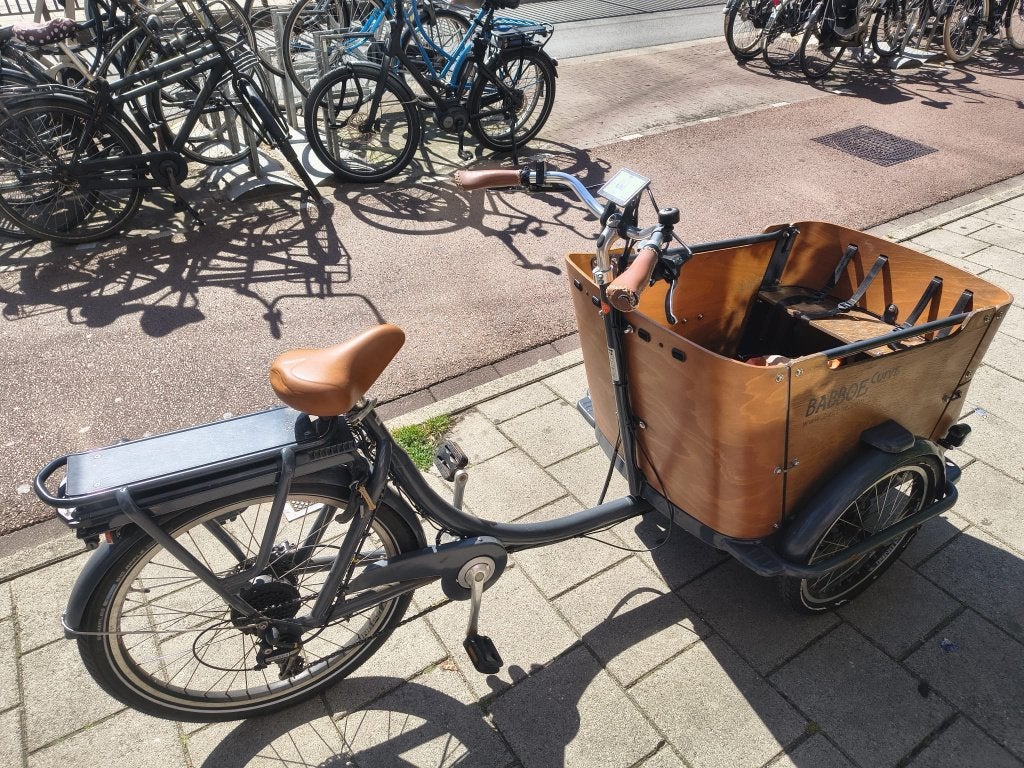 babboe elektrische bakfiets, Ophalen, Gebruikt, 4 kinderen of meer