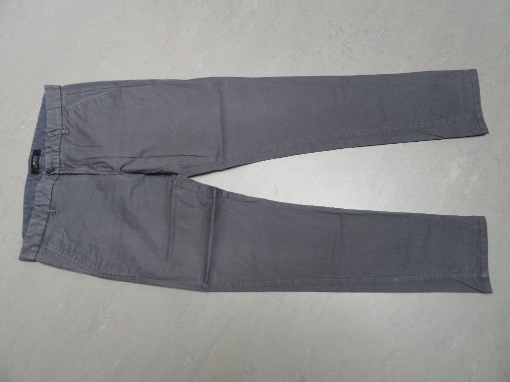 SMOG maat W31, katoenen chino broek., W32 (confectie 46) of kleiner, Zo goed als nieuw, Grijs, Smog