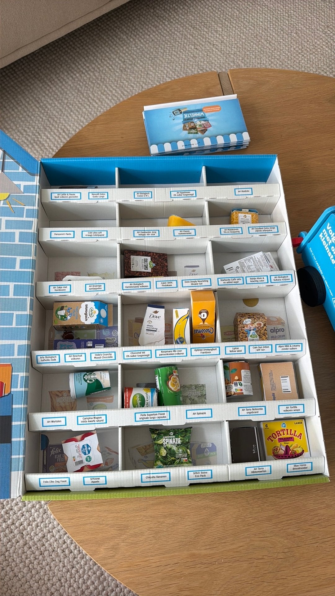 AH winkeltje met auto en boodschappen, Ophalen, Zo goed als nieuw