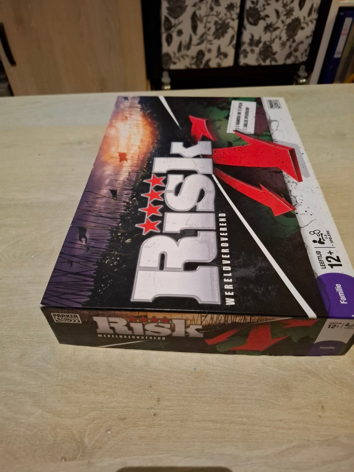 Risk Wereldoveroverend Bordspel - Zo goed als nieuw, Parker, Vijf spelers of meer, Ophalen of Verzenden, Zo goed als nieuw