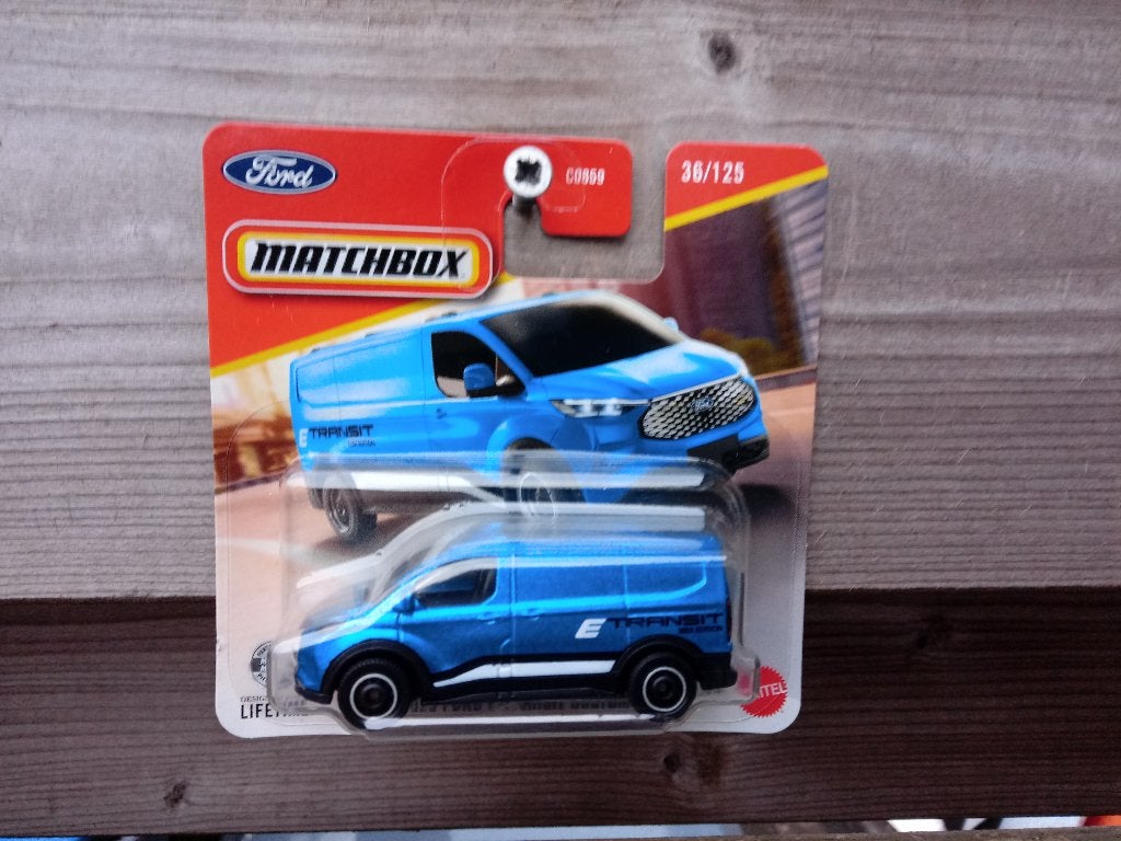 Ford E-Transit Custom '23 Matchbox, Ophalen, Nieuw, Auto