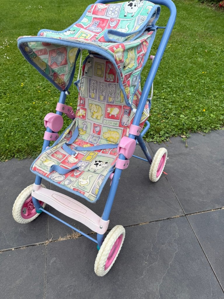 poppenwagen, Ophalen, Gebruikt, Babypop