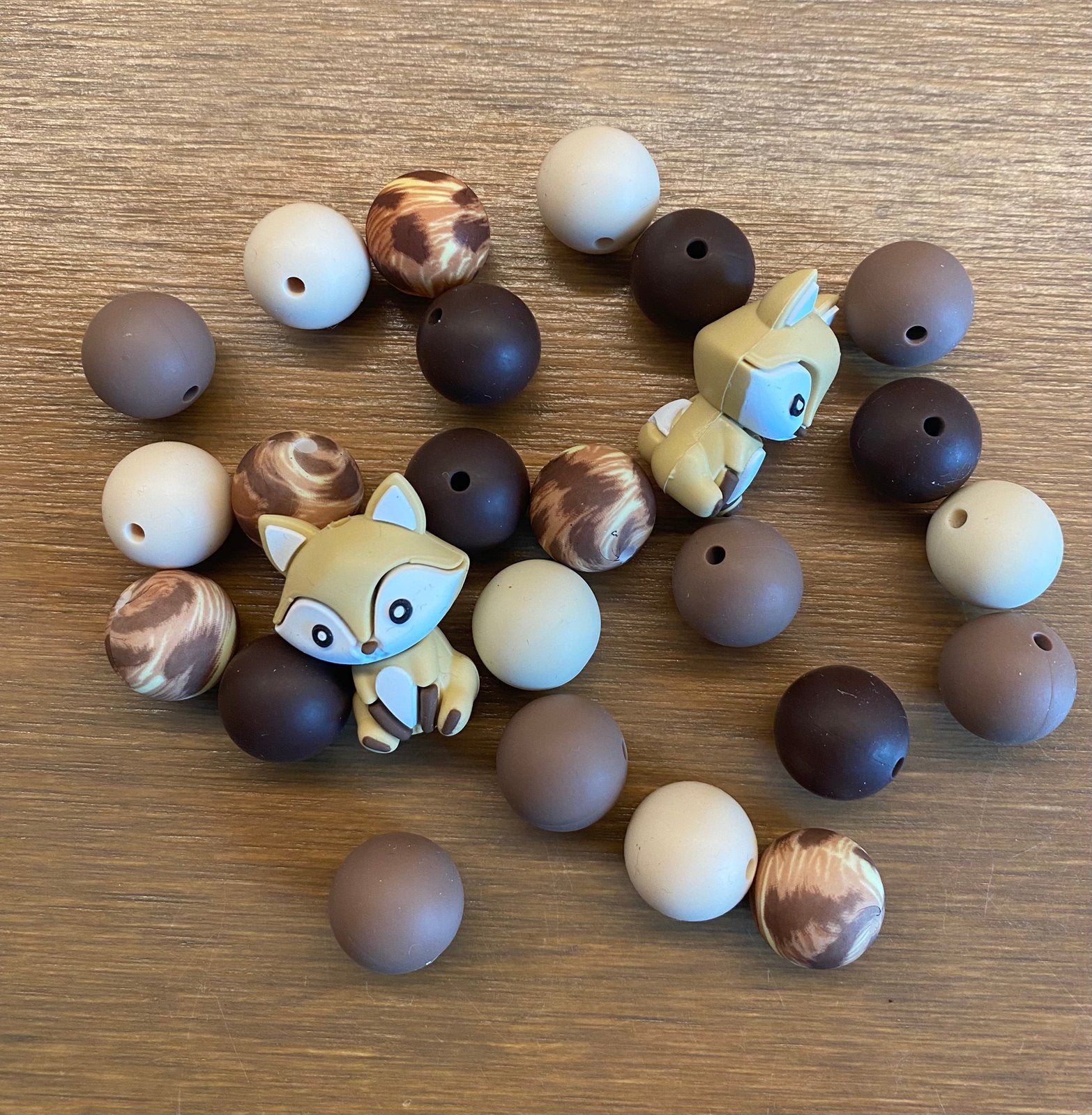 Setje Siliconen Kralen, Hobby en Vrije tijd, Kralen en Sieraden maken, Ophalen of Verzenden, Nieuw, Kraal