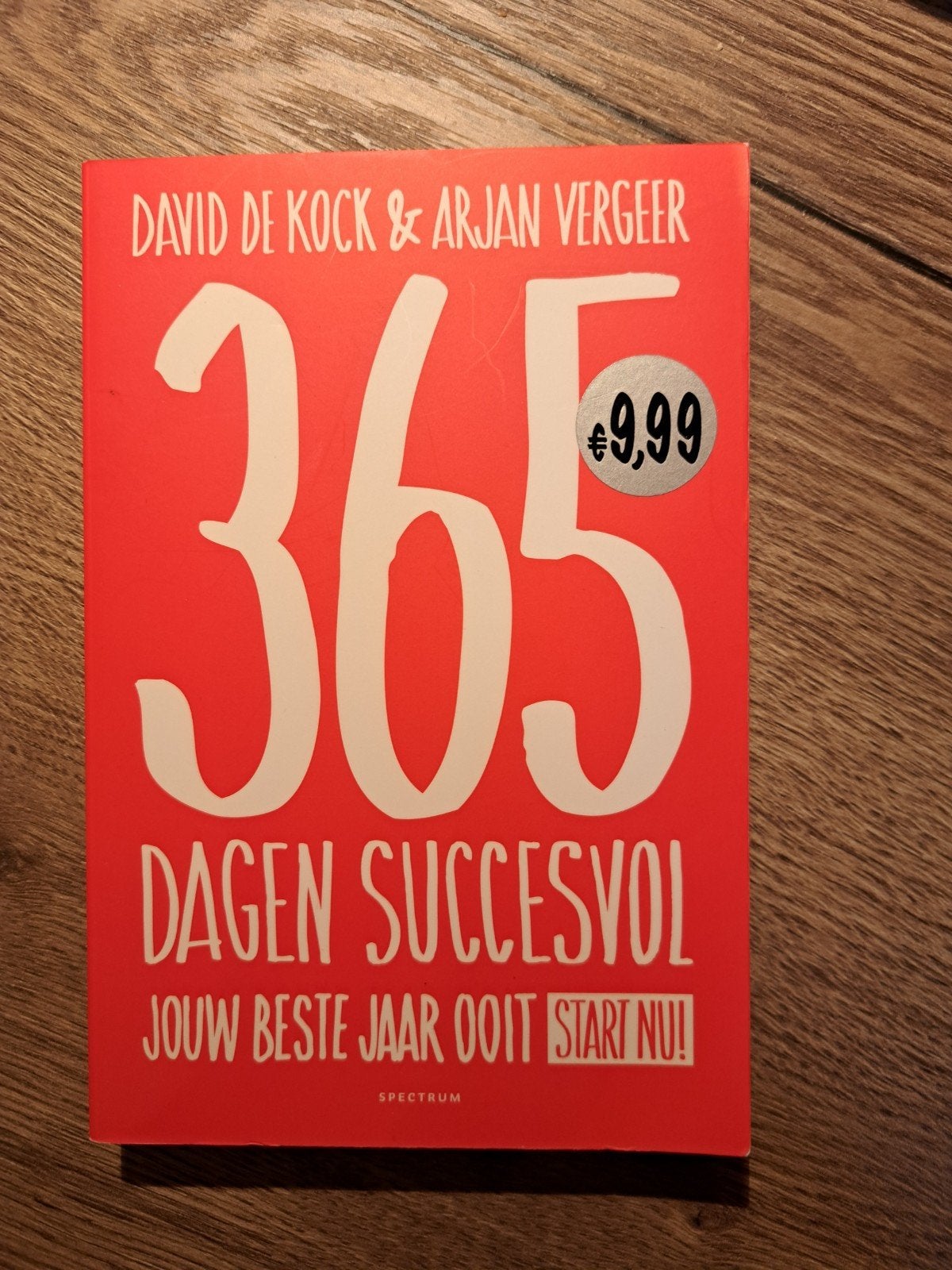 Arjan Vergeer - 365 dagen succesvol, Ophalen of Verzenden, Zo goed als nieuw, Arjan Vergeer; David de Kock